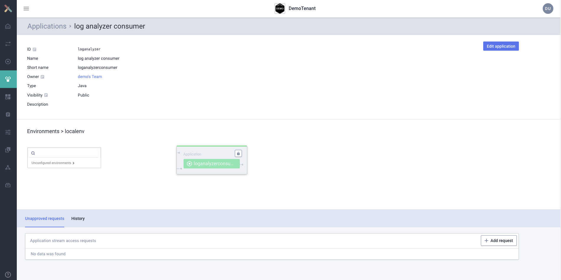 applications log analyzer consumer