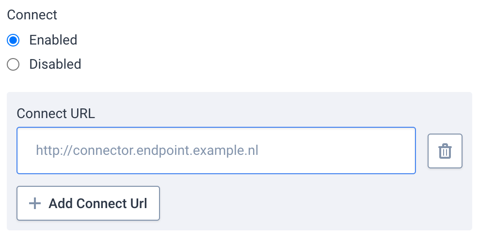 Instance Configuration For Connect