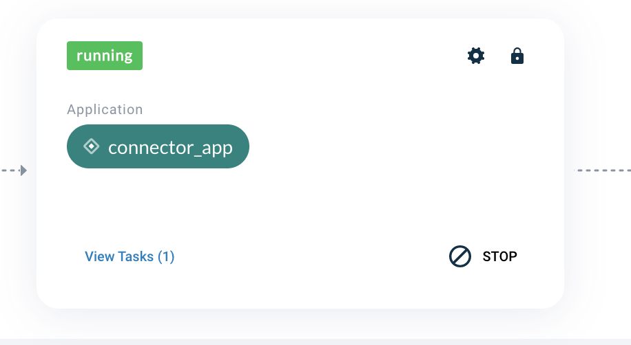 Stop a running application deployment
