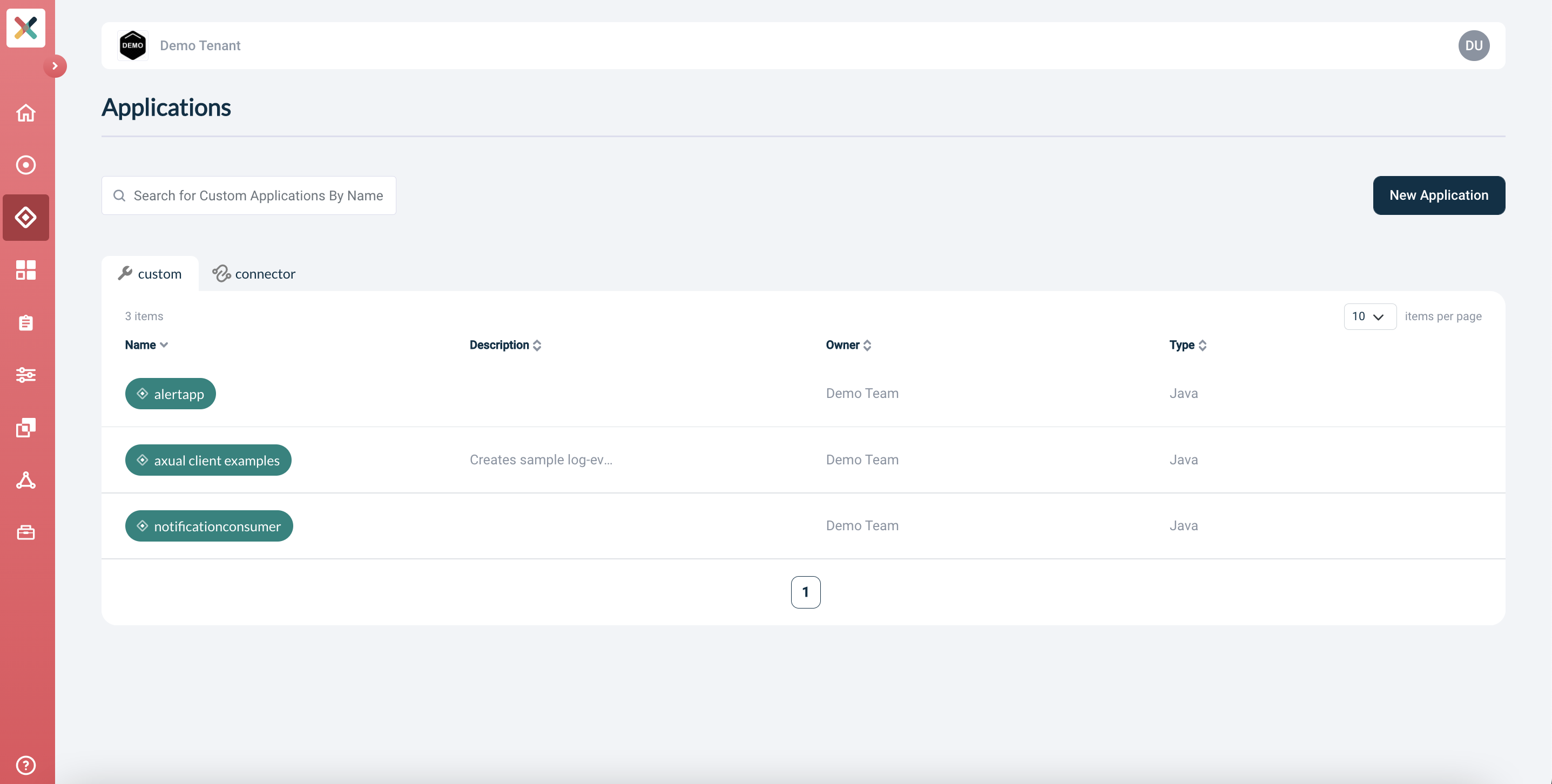 Application overview