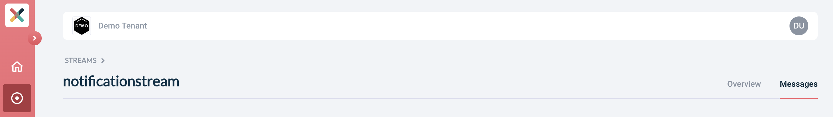 Stream Messages Navigation