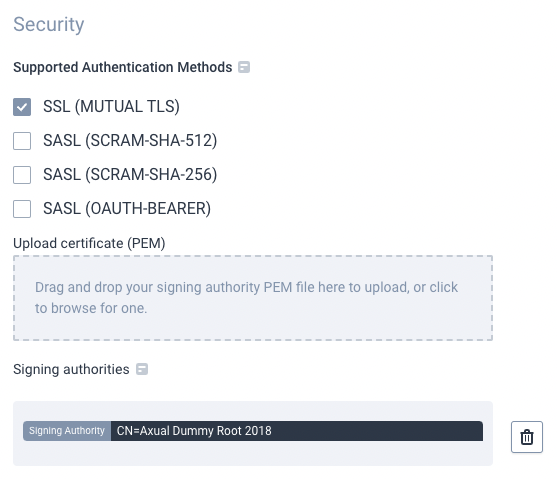 Instance Security