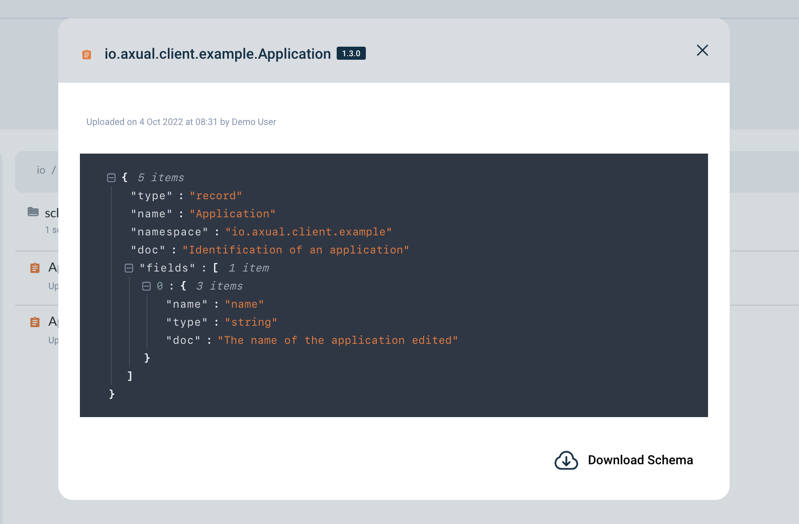 Download Schema
