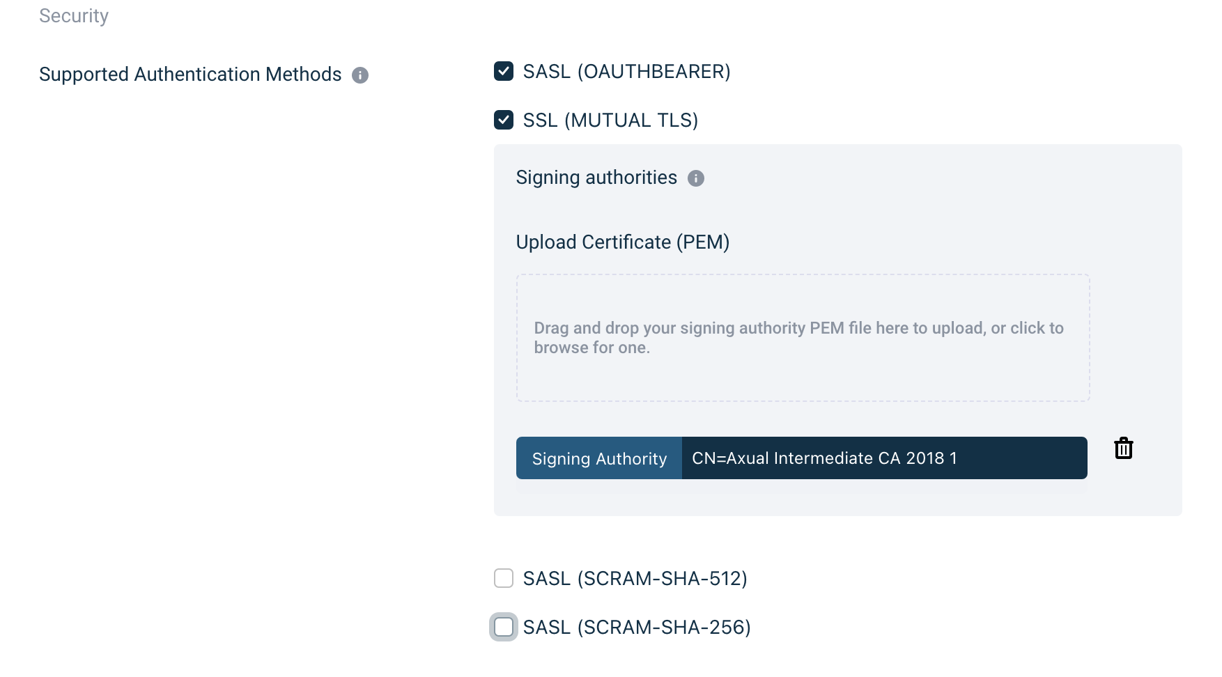 Instance Security