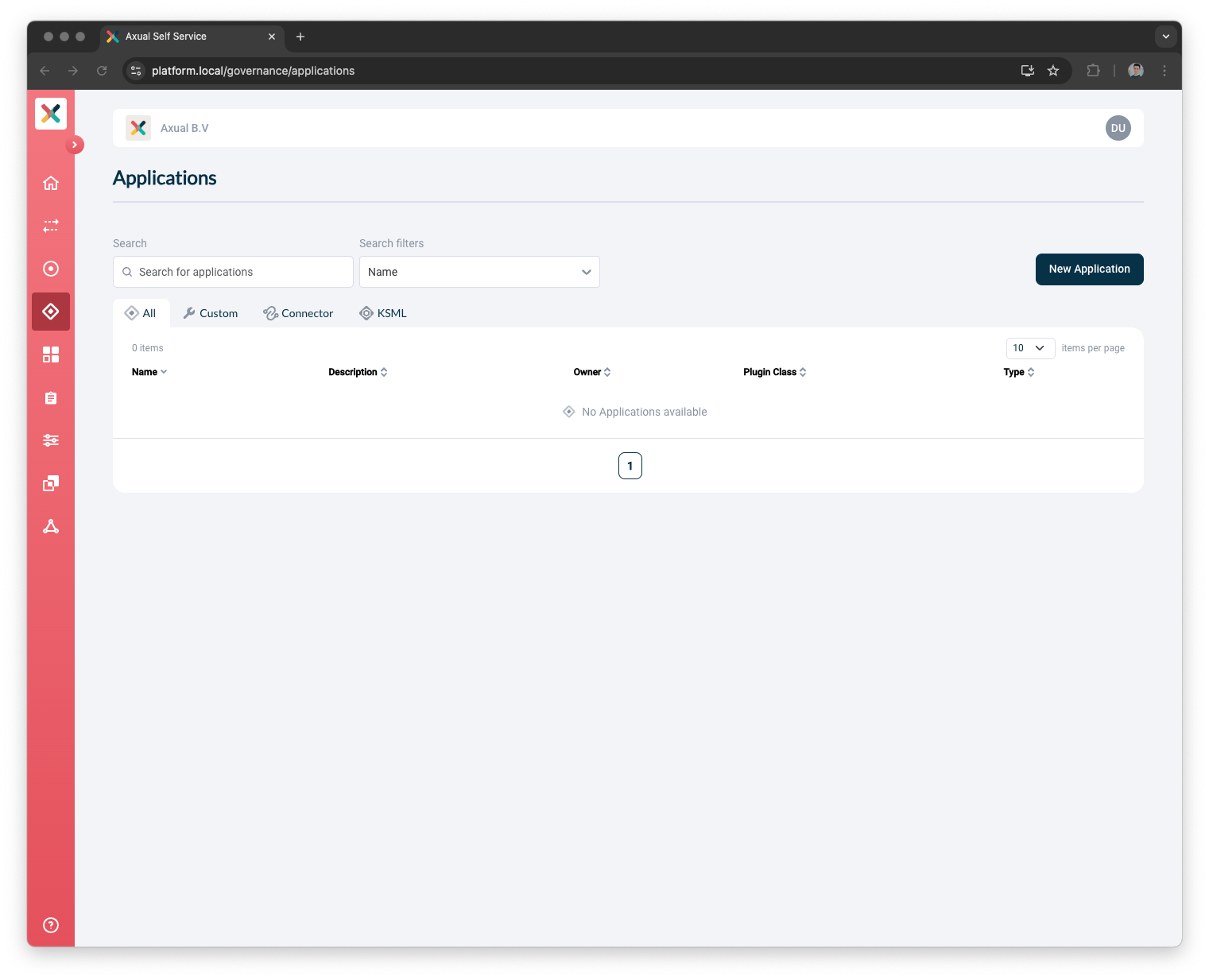 Application overview