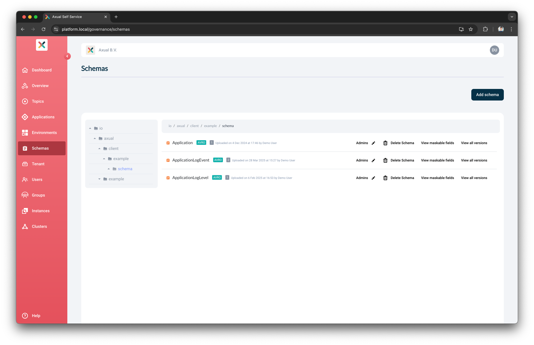 Schema Overview