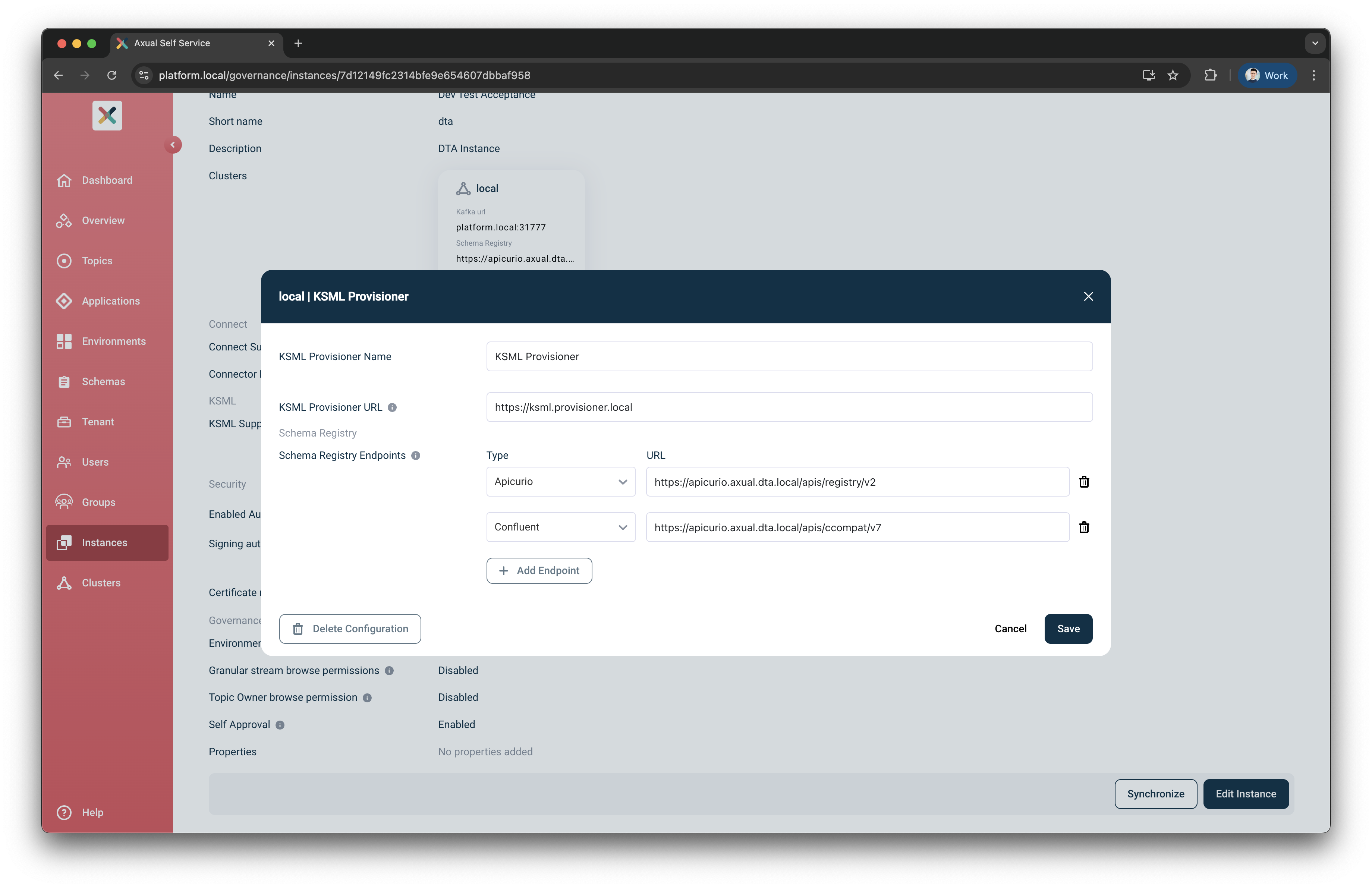 Enable KSML Feature