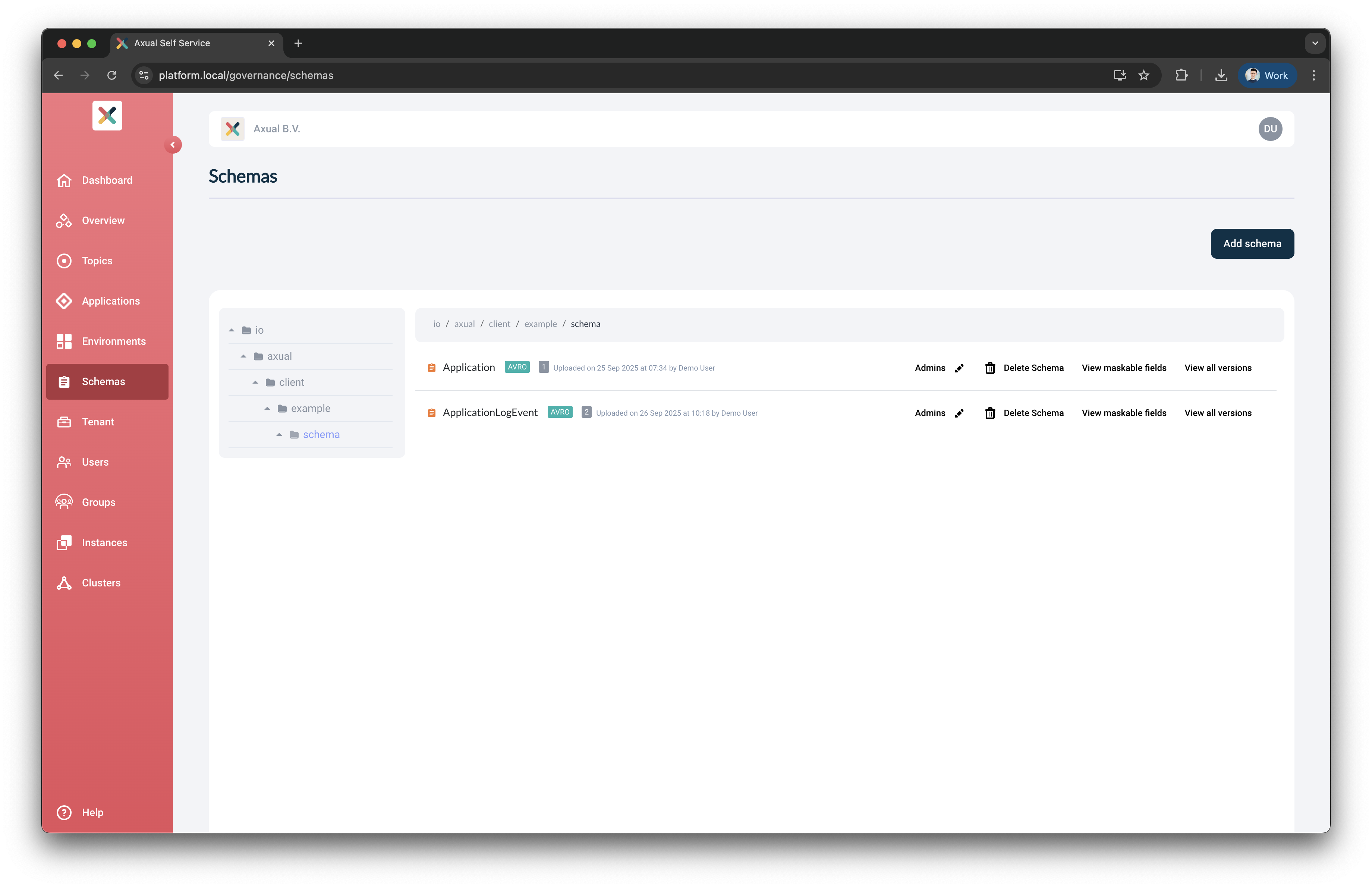 Schema Overview