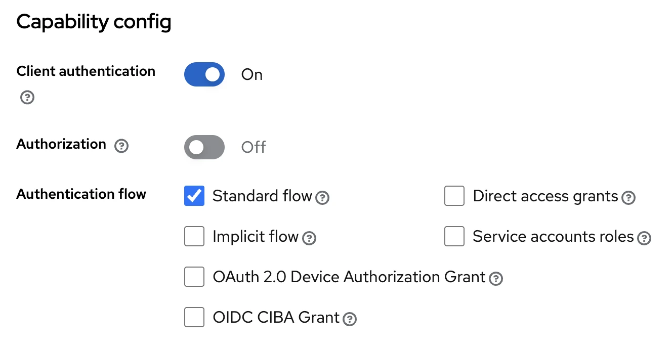 Keycloak Client Details