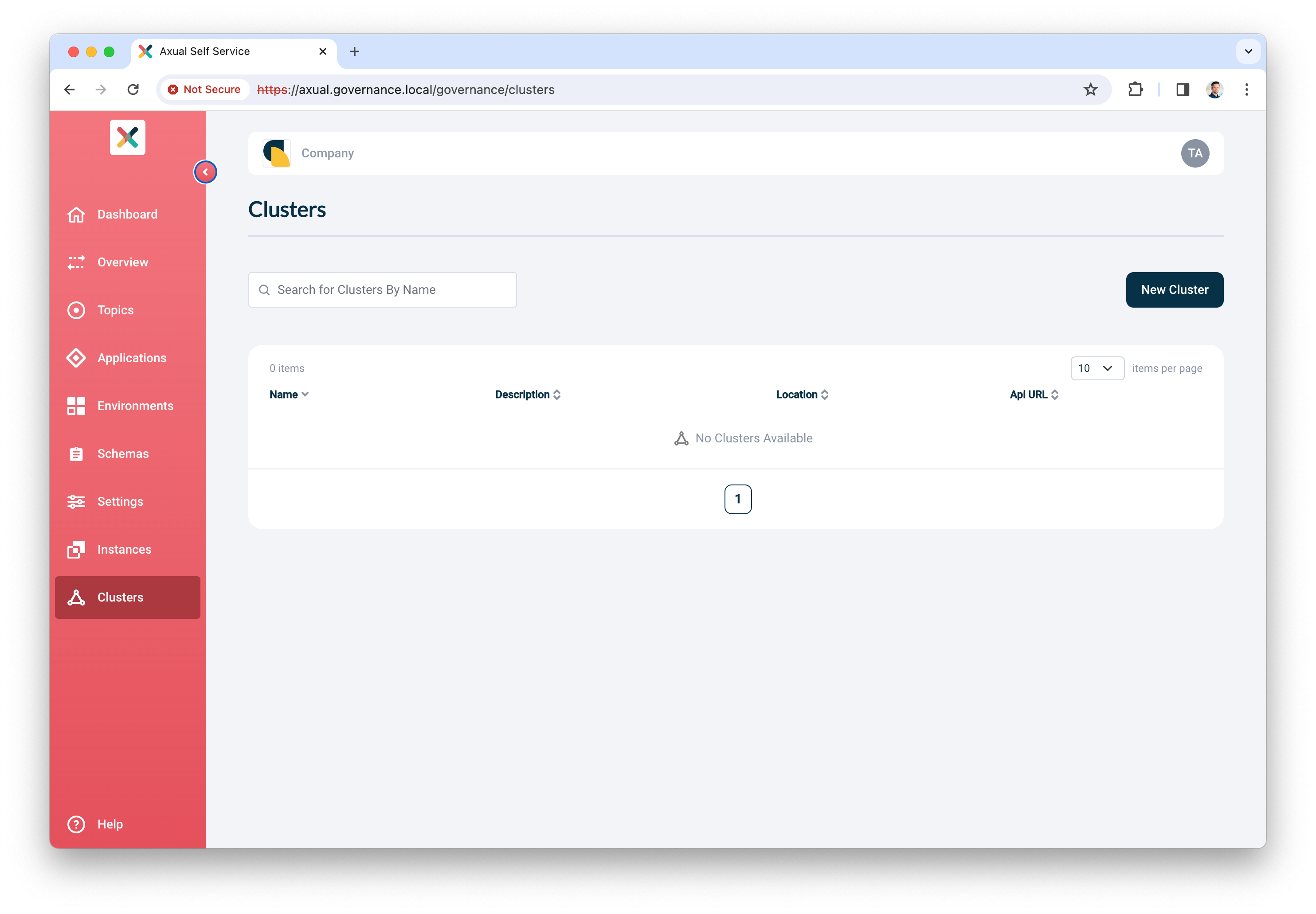 Axual Governance - adding a cluster-2