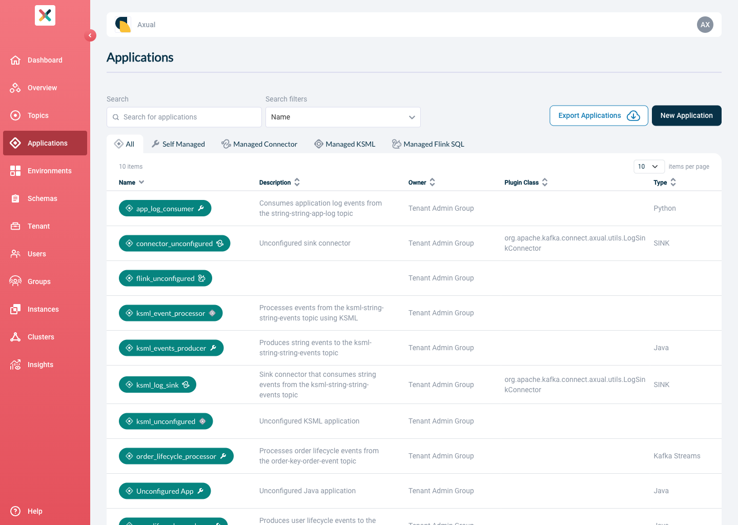 Application overview