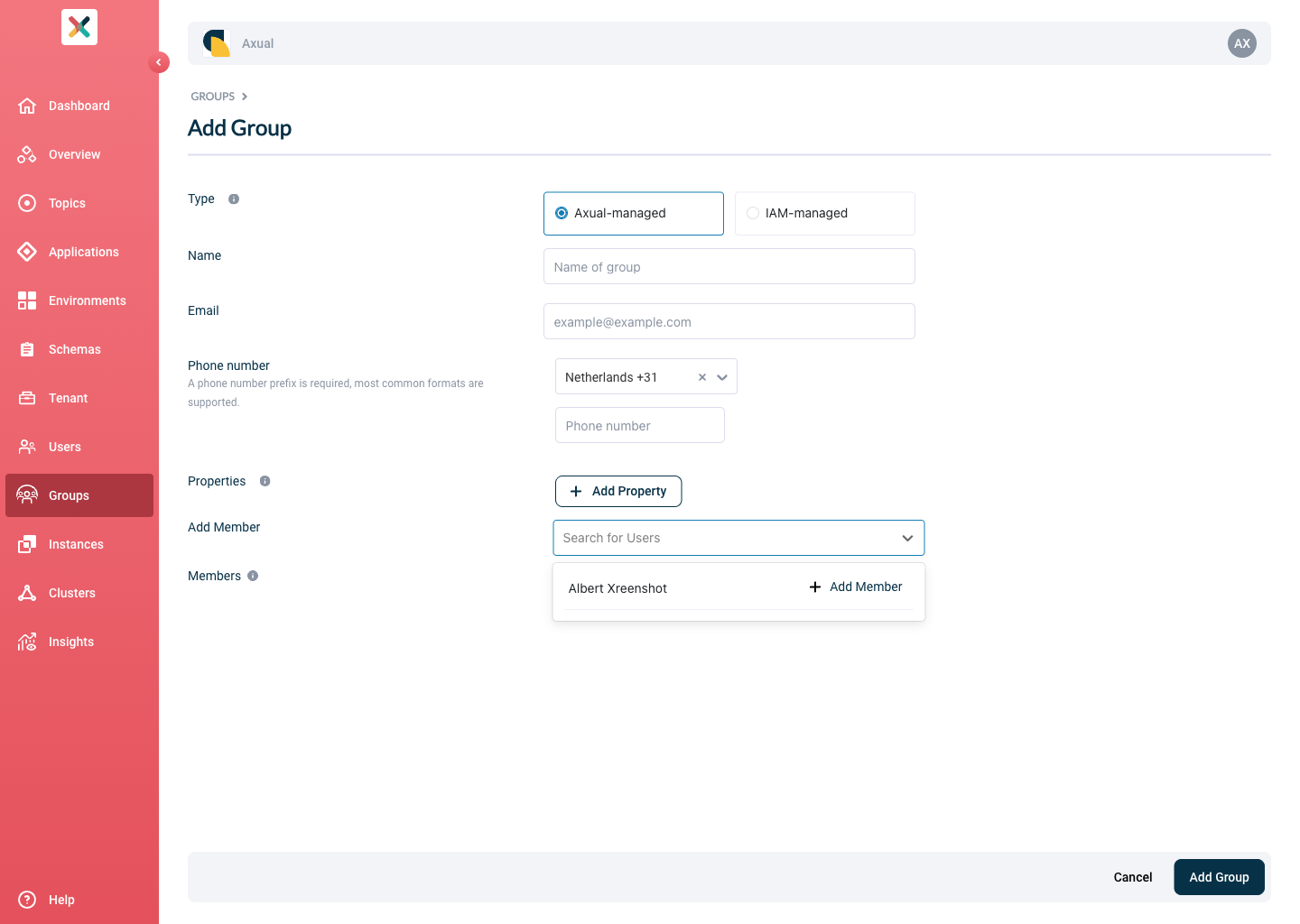 Add user to group