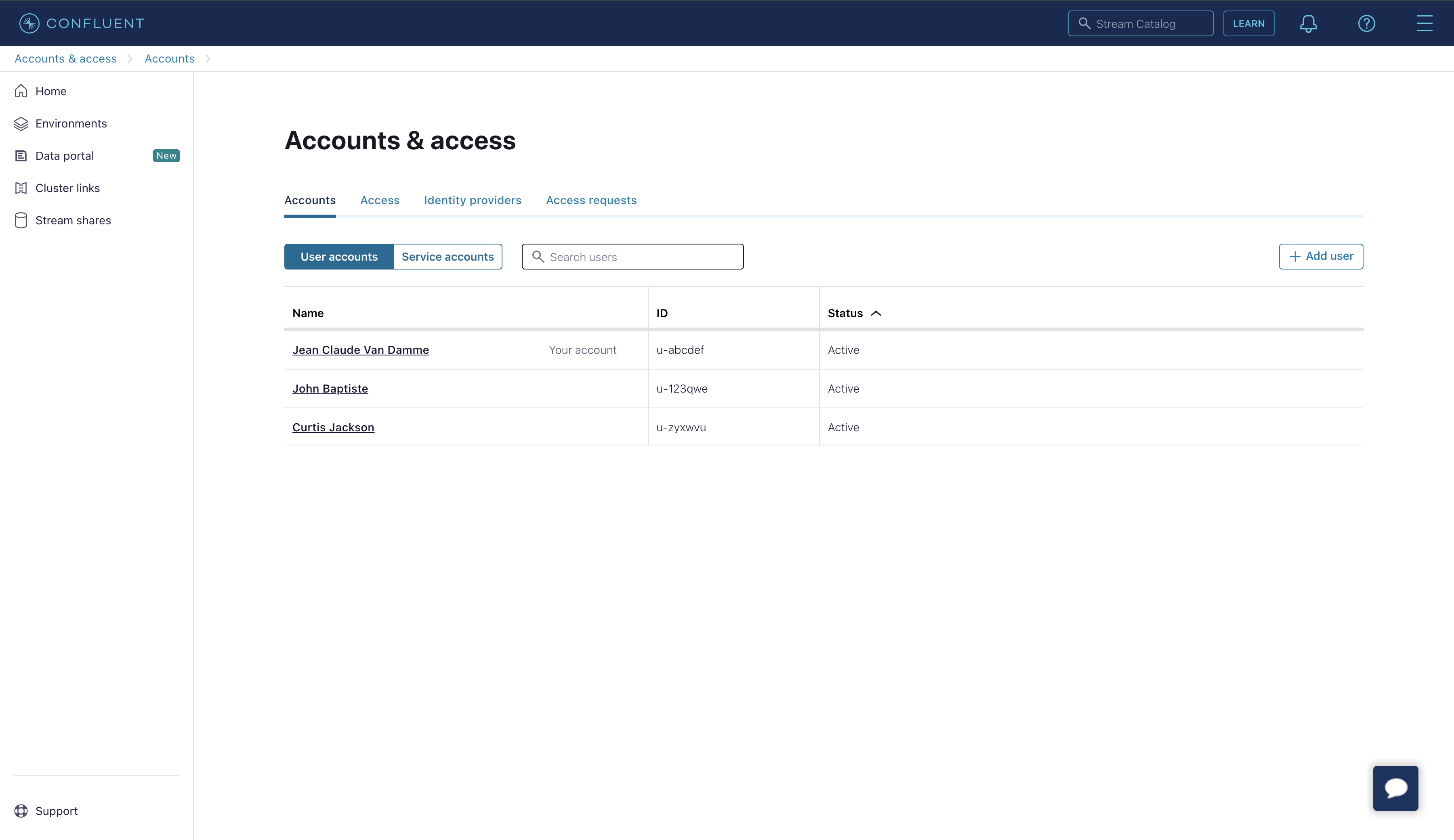 Accounts & Access