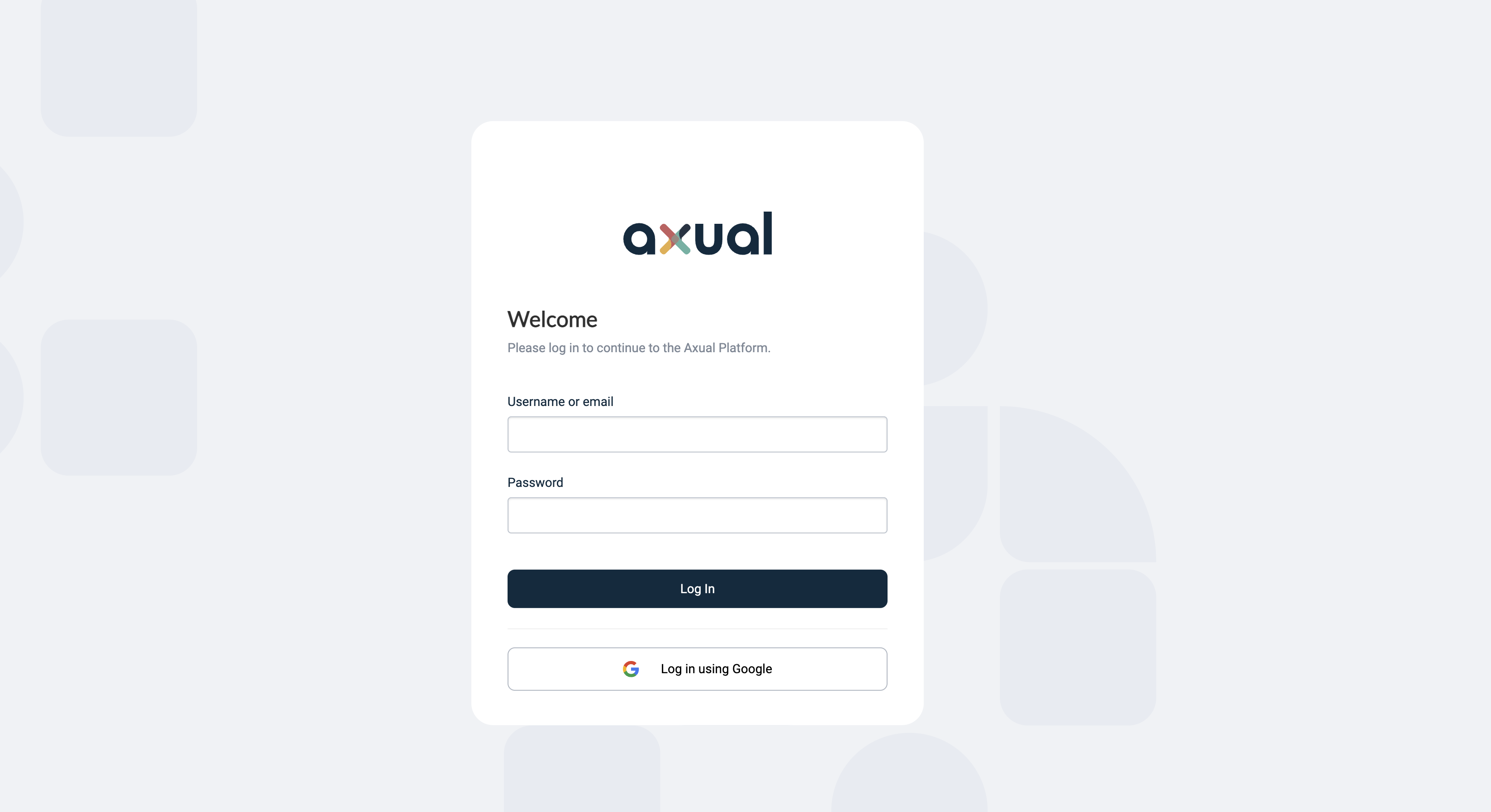 Keycloak Admin login screen