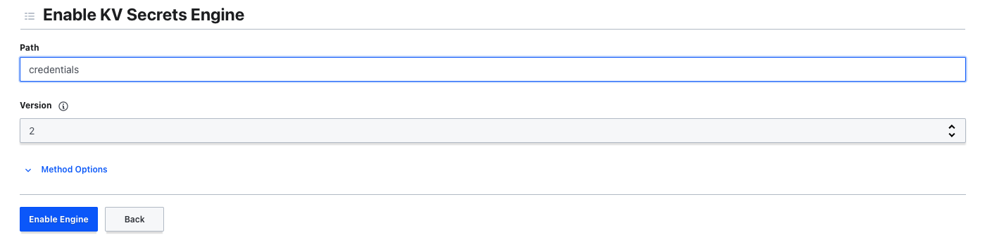 Create `credetentials` path